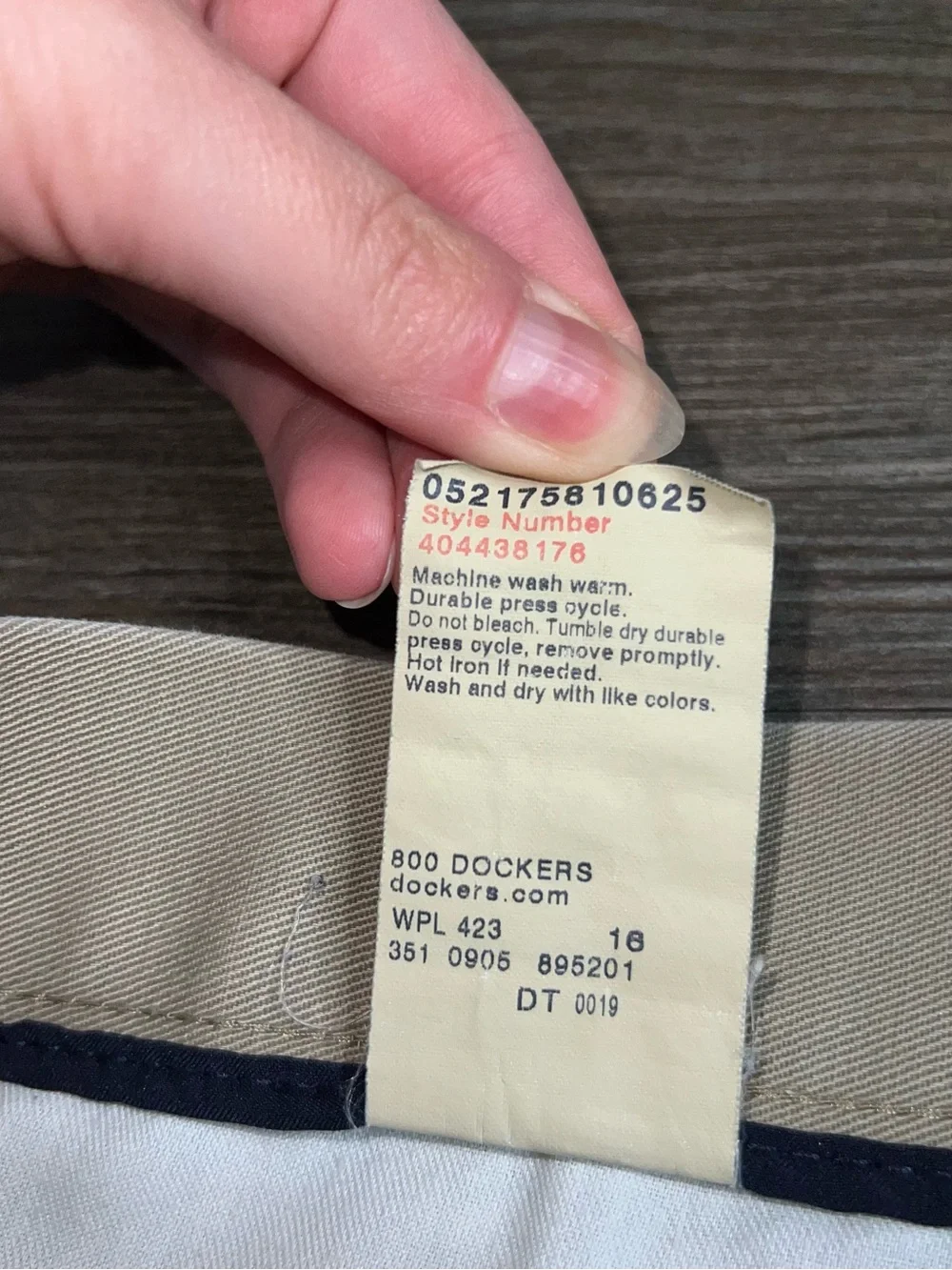 Dockers Pants 40x30 Chino Formal Business Preppy Collegiate Smart Classic